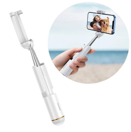 Baseus Wireless Selfie Stick 360 with Bluetooth Remote Shutter Universal for iPhone Android Smartphones extendable 15cm to 67cm
