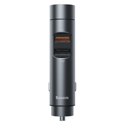 Baseus Wireless, Bluetooth FM Transmitter. 18W Charging. MP3 Player, USB thumb drive, Car Kit Dual Charger, Supports calls