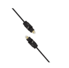 Digital optical audio fiber cable 1,5 m Toslink SPDIF, black