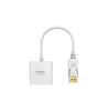 DisplayPort to VGA Adaptor. Vision Professional. HD 1920 x 1080. White.