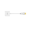 DisplayPort to VGA Adaptor. Vision Professional. HD 1920 x 1080. White.