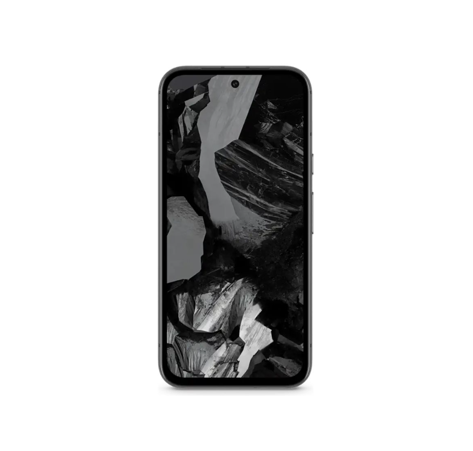 Google Pixel 8a, 5G smartphone, dual SIM, RAM 8 GB, 128 GB, OLED display, 6.1", 2400 x 1080 pixels (120 Hz), 2x rear cameras 64 MP, Obsidian