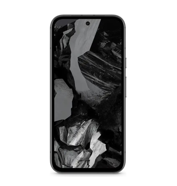 Google Pixel 8a, 5G smartphone, dual SIM, RAM 8 GB, 128 GB, OLED display, 6.1", 2400 x 1080 pixels (120 Hz), 2x rear cameras 64 MP, Obsidian