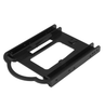 HDD SDD Mounting Bracket for 3.5" Drive Bay Tool-less Installation 2.5 Inch SSD HDD Adapter Bracket