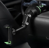 HOCO DCA15 Rearview Mirror Phone Holder 360° Rotating Universal Car Mount Black
