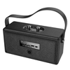 HOCO DS61 Rhyme Retro Leather Bluetooth Speaker, 14W Stereo, 2400mAh Battery, Multi-Input (Bluetooth/TF/USB/AUX)