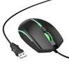 HOCO GM37 Luminous Gaming Mouse RGB Wired 800-2400 DPI Black