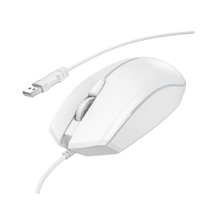 HOCO GM37 Luminous Gaming Mouse RGB Wired 800-2400 DPI White