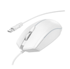HOCO GM37 Luminous Gaming Mouse RGB Wired 800-2400 DPI White