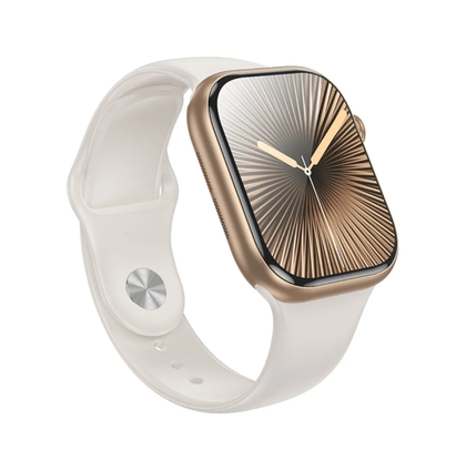 HOCO Y30 Smartwatch Gold – Bluetooth Calling, Heart Rate, Fitness Tracker, IP67, 1.63