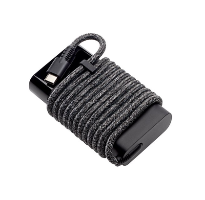 HP 65W USB-C Laptop power adapter UK/Ireland. Compatible with all USB-C chargeable laptops, Macbooks under 65W