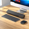 Hoco BS66 Mini Bluetooth Sound Bar Speaker, 5W, USB/TF/FM/AUX, Portable Desktop Audio – Black