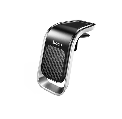 Hoco Car Phone Holder Air Outlet vent In-Car Magnetic Silver CA74