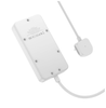 Hoco DC56 Cool Power Strip Socket Extension Board 3 AC Outlets + 3 USB + 1 Type-C, 2M Cable, 2500W, 18W Fast Charging