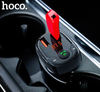 Hoco DE35 Bluetooth FM transmitter. Handsfree Calls. Dual Car Charger, USBA 23W/QC3. USB Flash Drive/SD Card Support. MP3 / WMA / WAV / FLAC. in-car.