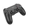 Hoco DGM01 Cool Play Multi-Function Wireless PS4 Controller – Black, Bluetooth, Dual Vibration, Touchpad, 600mAh Battery