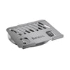 Hoco DH21 Leader Mini Rotating Metal Laptop Stand – Adjustable Aluminum Ergonomic Notebook Holder, 70° Tilt, Silver