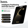Hoco E92 Saviour Smart Positioning Anti-Lost Tracker – Slim Rechargeable Bluetooth Card for Apple Find My (Wallet & Bag Locator, Black)