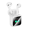 Hoco EW80 Magnificent 2nd Gen TWS Touch Screen Bluetooth Headset Wireless Earbuds with Charging Case – White