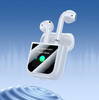 Hoco EW80 Magnificent 2nd Gen TWS Touch Screen Bluetooth Headset Wireless Earbuds with Charging Case – White