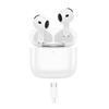 Hoco EW85 Active Noise Cancelling Bluetooth 5.4 In-Ear Headphones with Transparency Mode, Touch Controls & Charging Case – Black
