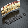 Hoco GM17 Professional Wireless Keyboard and Mouse Set – 2.4G USB, English Layout, Black, 104 Keys, Adjustable DPI