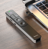 Hoco GM202 Wireless Bluetooth Laser Presenter Silver – 2.4GHz Remote Control, Red Laser, Rechargeable 180mAh Battery