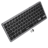 Hoco GM32 Wisdom Ultra Slim Wireless Keyboard Black – Dual-Mode Bluetooth 5.0 & 2.4GHz USB, 78 Keys for MacBook, Laptop & PC