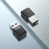 Hoco HI33 WiFi 5 USB Wireless Network Adapter Dual-Band 2.4GHz/5GHz Internal Antenna High-Speed WiFi Dongle for PC & Laptop
