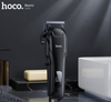 Hoco HP24 Electric Hair Clipper Black – Digital Display, 2000mAh Battery, 200 Min Runtime, 4 Combs, USB Rechargeable