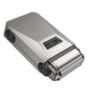 Hoco HP31 Zinc Alloy Double Razor Shaver. Waterproof, Portable, Rechargeable, Long Battery Life. Gray.