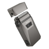 Hoco HP31 Zinc Alloy Double Razor Shaver. Waterproof, Portable, Rechargeable, Long Battery Life. Gray.