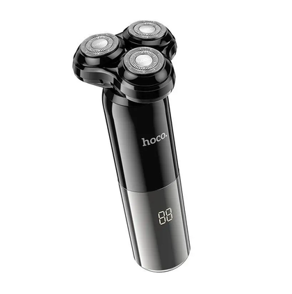 Hoco HP35 Electric Shaver for Men – Portable 3-Blade Rechargeable Wet & Dry Razor with LED Display, USB Charging, IPX7 Waterproof