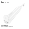 Hoco HP60 Intelligent Electric Toothbrush, 4 Brush Heads, 80 Days Battery, IPX7 Waterproof, White