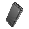 Hoco J123A Element 20000mAh Power Bank Dual USB Fast Charging Portable Charger – Black