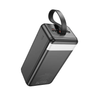 Hoco J123C 60000mAh Power Bank with Digital Display, PD20W Fast Charging & Built-In LED Light – Black