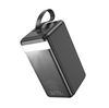 Hoco J123D 90000mAh Power Bank with 22.5W PD Fast Charging, 3 USB & Type-C, Torch Light – Black