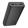 Hoco J144A Hymn 30000mAh Power Bank Portable Charger with Dual USB & LED Digital Display – Black