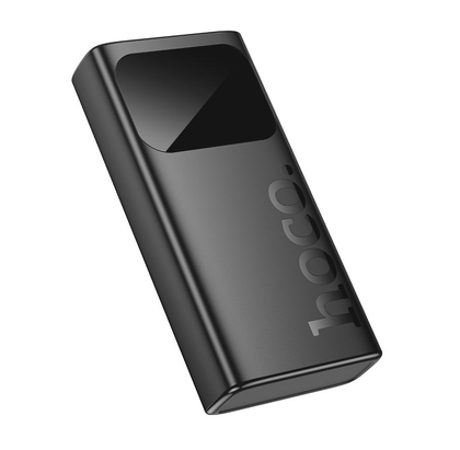 Hoco J144A Hymn 30000mAh Power Bank Portable Charger with Dual USB & LED Digital Display – Black