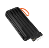 Hoco J151A Spirit 20000mAh Power Bank with 4 Built-in Cables, Dual LED Light, Fast Charging, Digital Display – Black