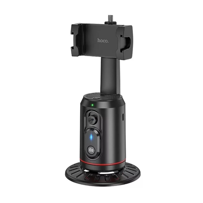 Hoco K23 Auto Face Tracking 360° Phone Holder with Remote Control, Tripod Mount, 4.5–7
