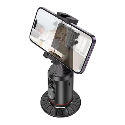 Hoco K23 Auto Face Tracking 360° Phone Holder with Remote Control, Tripod Mount, 4.5–7