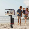 Hoco K23 Auto Face Tracking 360° Phone Holder with Remote Control, Tripod Mount, 4.5–7" Smartphone Compatible – Black