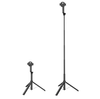 Hoco K25 Sherkhan 4ft Magnetic Aluminum Alloy Anti-Shake Selfie Stick Tripod with Bluetooth Remote. Black