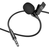 Hoco Omnidirectional Lavalier Microphone: Clear Sound, 3.5mm Plug & Play, 2m Cable . Elevate Your Audio Recording Experience. L14.