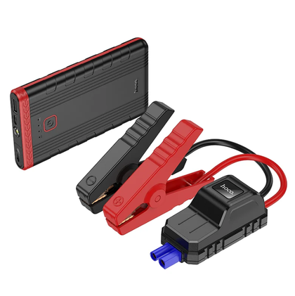 Hoco QS5 6000mAh Car Jump Starter & Power Bank – Portable USB-C Charger Black