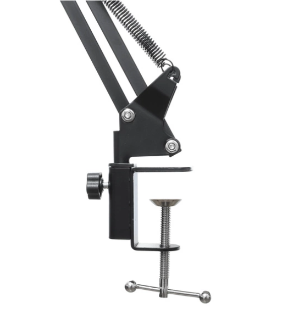 Hoco Studio USB Condenser Gaming Microphone with Boom Arm, Shock Mount, POP Filter & Windshield – Plug & Play for PC & Mac