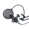 Hoco Studio USB Condenser Gaming Microphone with Boom Arm, Shock Mount, POP Filter & Windshield – Plug & Play for PC & Mac