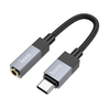 Hoco Type-C to 3.5mm Audio Converter. Compatible with Xiaomi, OnePlus, iPad Pro/Air, Samsung, Premium Build for Tangle-Free Durability. UPA32C