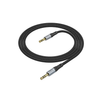 Hoco UPA26 1m AUX Audio Cable 3.5mm to 3.5mm Braided Copper Core – Black